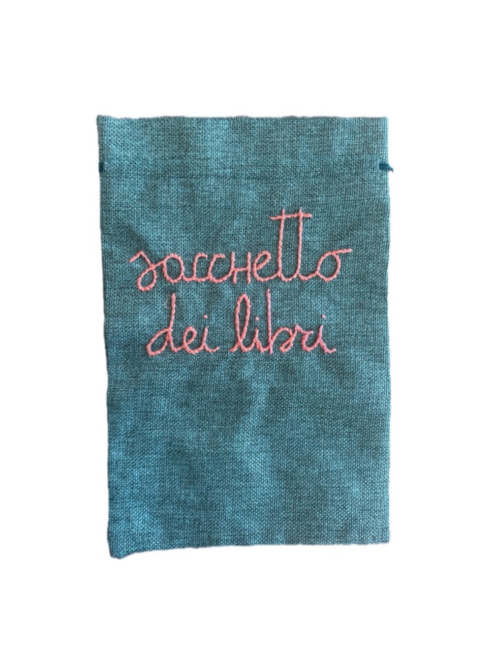 Handmade Linen bookcover from Rome, Italy